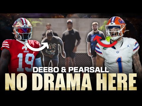 49ers update: Deebo Samuel and Ricky Pearsall work out together