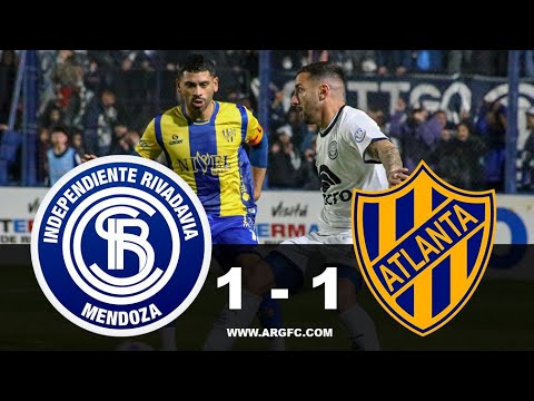 Primera Nacional: Independiente Rivadavia 1-1 Atlanta