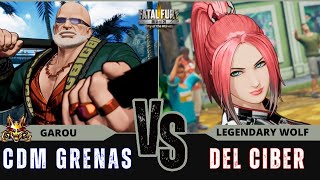 FF:CotW 🐺 CDM GRENAS (Mr.Big) vs DEL CIBER (Mai Shiranui)⭐Replay Match - FATAL FURY: CotW - 12/25