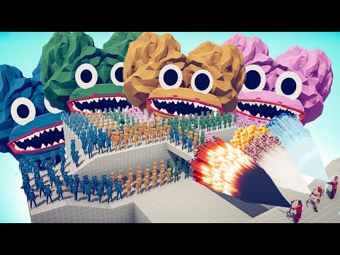 100x POPPY PLAYTIME + GIANTS vs 3x EVERY GOD - TABS | Totally Accurate Battle Simulator