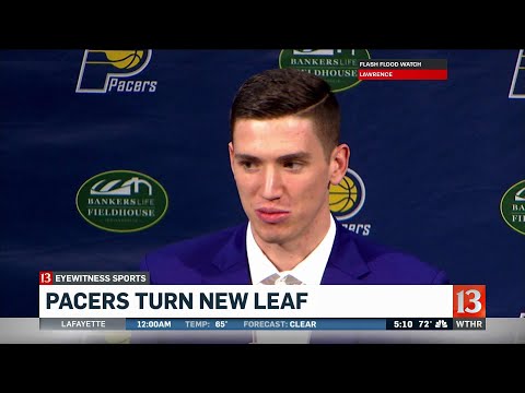 TJ Leaf introduced in Indianapolis