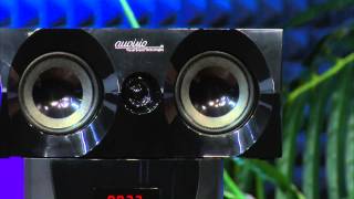 esoSAT Satelliten-Flachantenne FA-340.HD mit digitalem Quad-LNB