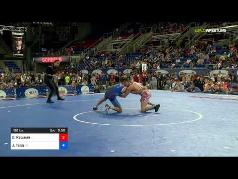 2018 USMC-USAW Cadet & Junior FS Nationals/Junior 120 Quarter-Finals - Dylan Ragusin (IL) Vs. Juli