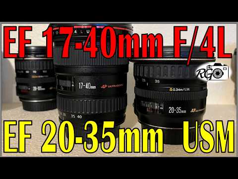 Canon EF 17-40mm F/4L USM vs EF 20-35mm f/3.5-4.5mm USM