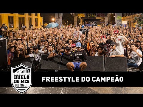 Freestyle do Campeão - Eliminatória MG - Duelo de MCs Nacional - 12/11/17