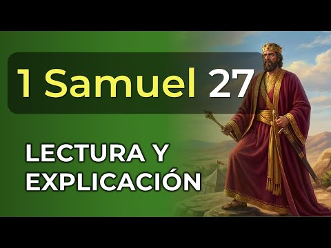 1 Samuel 27 | Reavivados por su Palabra (domingo 4 de enero 2026) #RPSP
