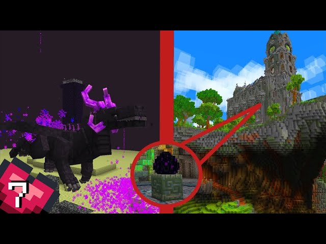 Dragon Mausoleum - Minecraft Survival Build for the Dragon Egg ...