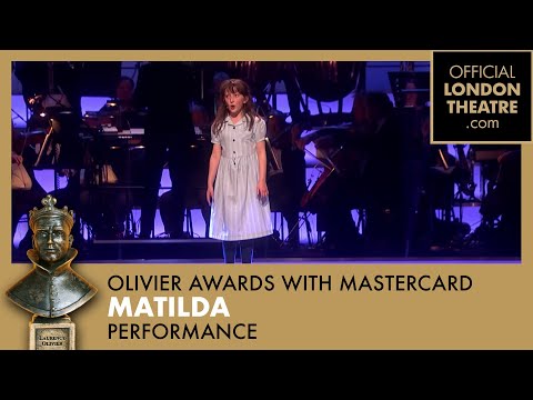 Matilda The Musical perform 'Quiet' | Olivier Awards 2014 with Mastercard
