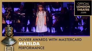 Matilda The Musical perform &#39;Quiet&#39; | Olivier Awards 2014 with Mastercard