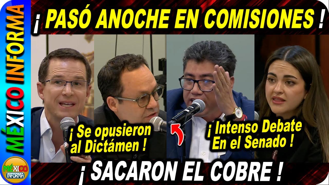 ¡PASÓ ANOCHE EN COMISIONES! SE OPUSIERON AL DICTAMEN. SACARON EL COBRE E INSULTARON AL PUEBLO.