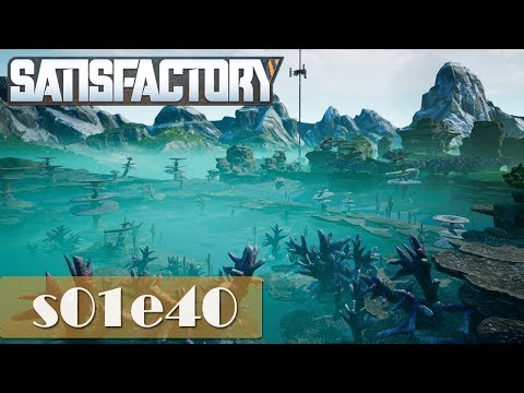 Satisfactory s01e40 - Jetzt auch mit modularen Rahmen [Let's Play Gameplay German Deutsch]