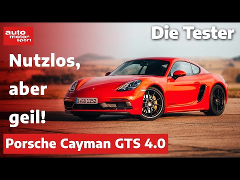 Porsche 718 Cayman GTS 4.0: Völlig nutzlos, aber leider geil! - Test | auto motor und sport