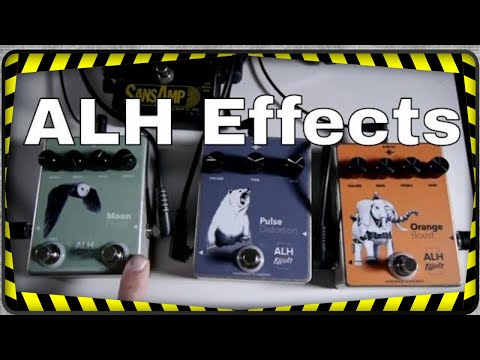 ALH Effects Moon Phase, Pulse Distortion et Orange Boost : 3 pédales en test