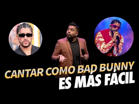 Singing like Bad Bunny is easier than you think! Hehe - Jhovanoty