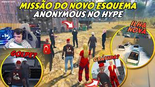 ANONYMOUS NO HYPE! | ESQUEMA ILEGAL NA NOVA ILHA E VALENTINE GRÁVIDA? - BKINHO RP CLIP'S
