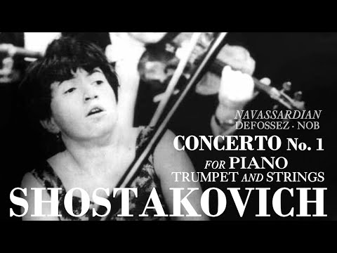 Shostakovich • Piano Concerto No. 1 in C minor, Op. 35 • Svetlana Navassardian / René Defossez, NOB