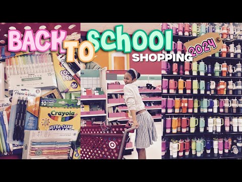 SCHOOL SUPPLIES SHOPPING for 8th grade