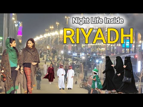Morden Saudi Arabia 🇸🇦 |Most Impressive Night Life in Riyadh 2024