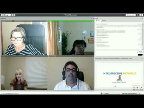 Introspective Hypnosis Live Online Class July 2017