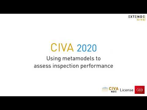 Using metamodels for inspection performance assessment in CIVA