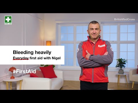 Bleeding heavily: First aid steps and key action