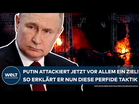 UKRAINE-KRIEG: Wladimir Putin attackiert vor allem ein Ziel! So erklärt er nun diese perfide Taktik!