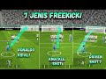 TUTORIAL 7 JENIS FREEKICK DI EFOOTBALL!! - EFOOTBALL 2024 MOBILE