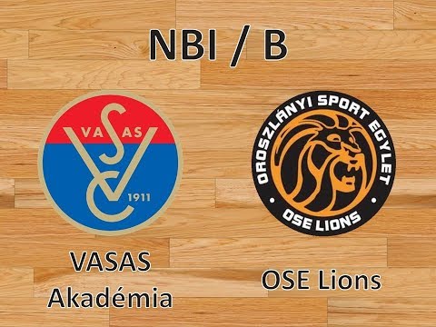 NBI/B: Vasas Akadémia - OSE Lions