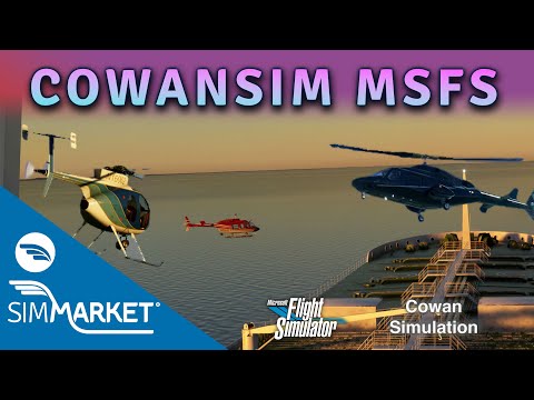 COWANSIM | 222B | E500 | 206L3 | SIMMARKET TRAILER 4K FOR MSFS