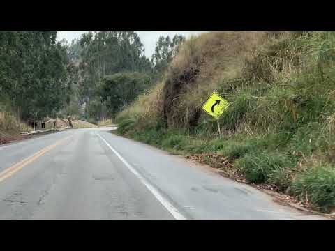 BR 262 na divisa de estados Espírito Santo/Minas Gerais ￼