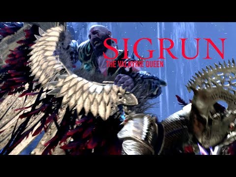 God of War Sigrun The Valkyrie Queen - Final Boss DEFENCE STAT FOCUS