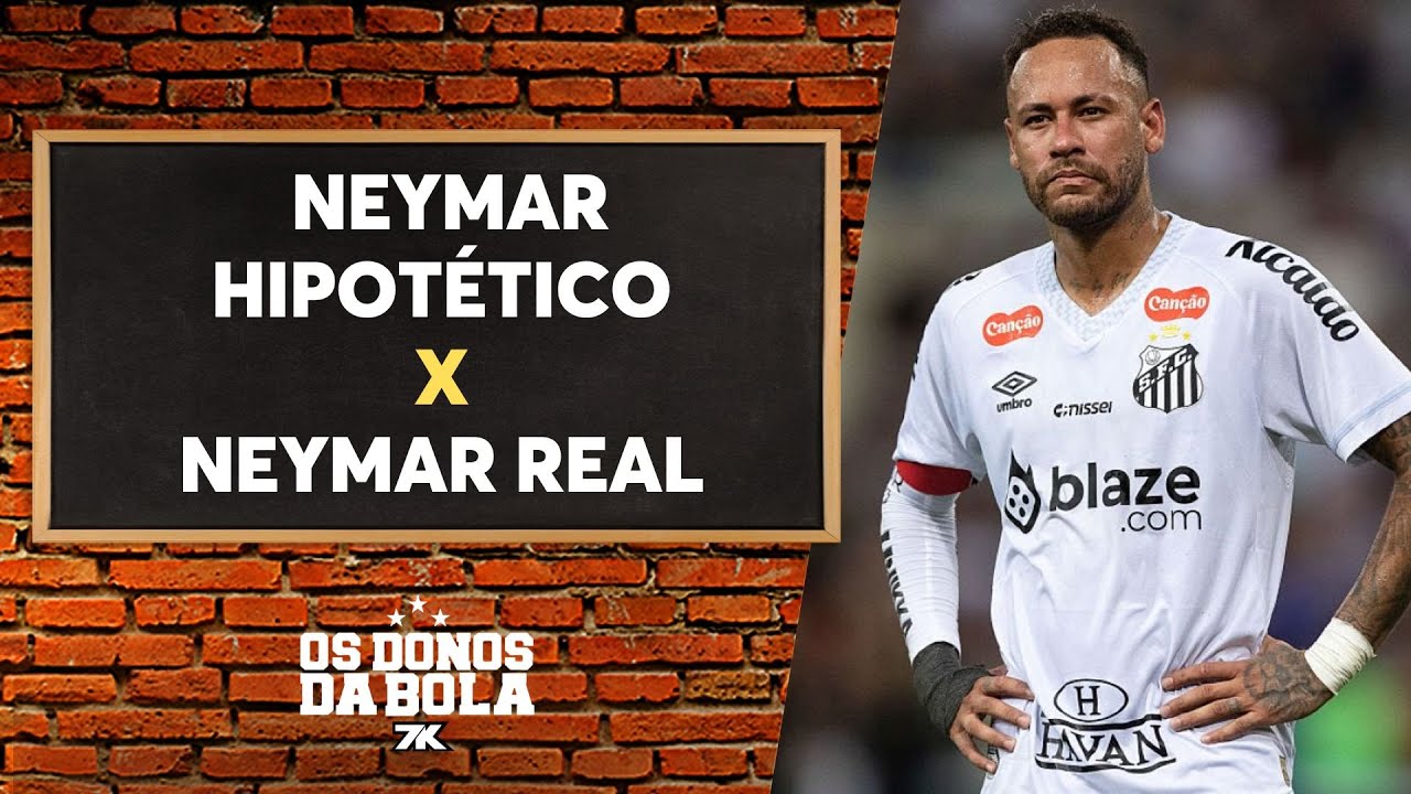 Craque Neto cita ‘Neymar hipotético’ e crítica fase do camisa 10 no Santos
