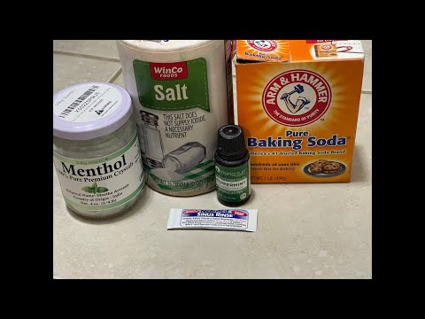 How to Make Nasal Spray With Menthol Crystals- Recipe to Add Menthol Crystals to Saline Nasal Spray