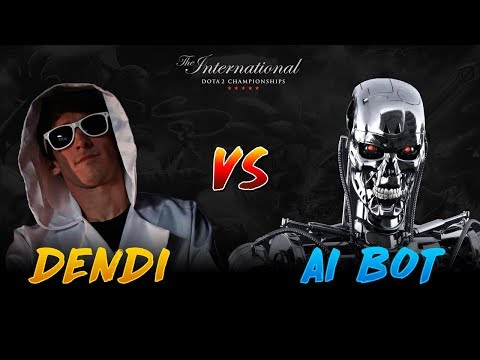Back to The International 2017 - Dendi 1v1 vs. Bot AI (Dota 2)