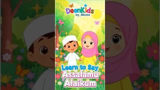 Download lagu 🌸 Learn to Say Assalamu Alaikum🤲 | Islamic Greeting Song for Kids🧕👳| DeenKidsby_Momo#knowledge #art mp3