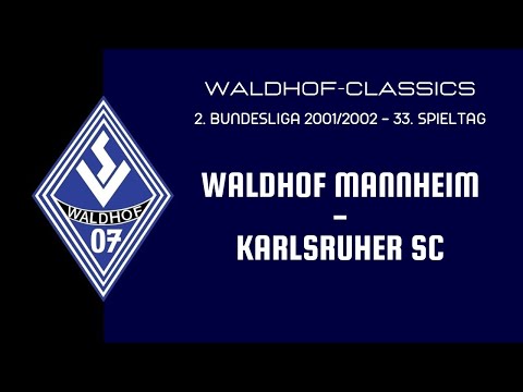 2001/02 | SV Waldhof Mannheim - Karlsruher SC