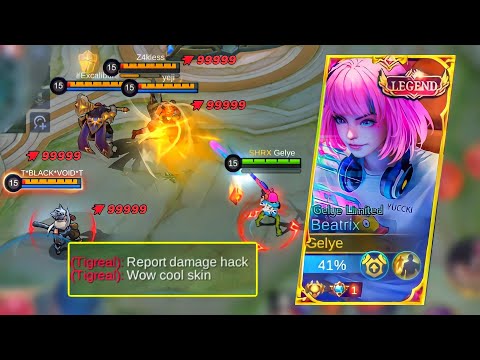 Beatrix Damage Hack is Back🔥 MLBB