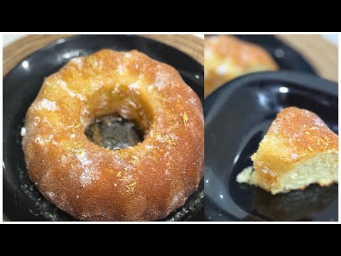 12-spoon Lemon Cake🍋in 5minutes! The italian cake that melts in your mouth! Simple and delicious