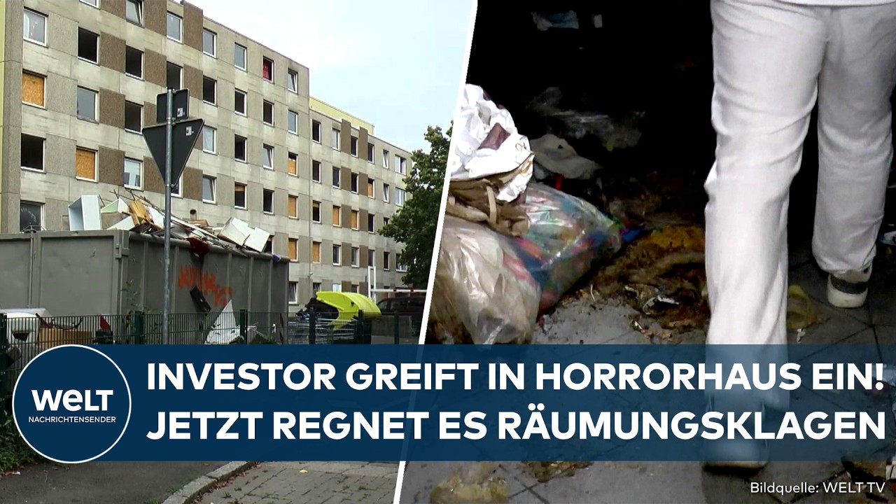 GÖTTINGEN: 30 Tonnen Müll und Vandalismus – Jetzt folgt Massenräumung im Horrorhaus