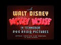 Lend A Paw Opening Closing Titles Walt Disney RKO Radio Pictures 1941