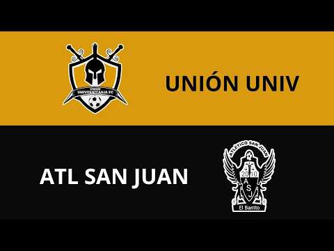 Unión Universitaria vs Atlético San Juan - LIGA DISTRITAL ATALAYA - 27 de Septiembre 2026 - GRUPO A