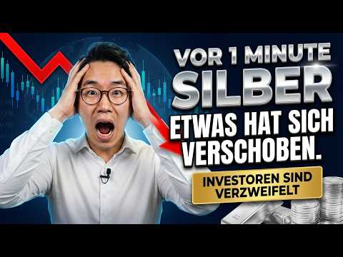 VOR 1 MINUTE: Etwas hat sich bei Silber verschoben — Investoren sind VERZWEIFELT
