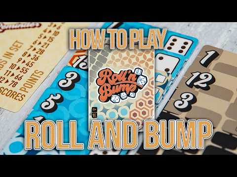 Roll'n Bump | How to Play | Learn to Play in 5 Minutes! | Board Game Tutorial