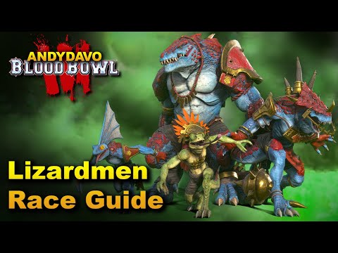 Lizardmen: Blood Bowl 3 Official Race Guide