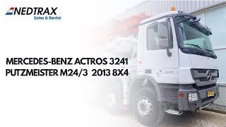 بيع شاحنة خلط الخرسانة Mercedes-Benz Actros 3241 Putzmeister M24/3 2013 8X4 - صورة 4 | Machineryline EG شاحنة خلط الخرسانة Mercedes-Benz Actros 3241 Putzmeister M24/3 2013 8X4 | صورة 4 - Machineryline