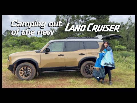 My experience CAR CAMPING in a Land Cruiser First Edition (stock)