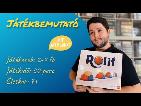 Rolit Társasjáték bemutató - Mit Játsszunk?