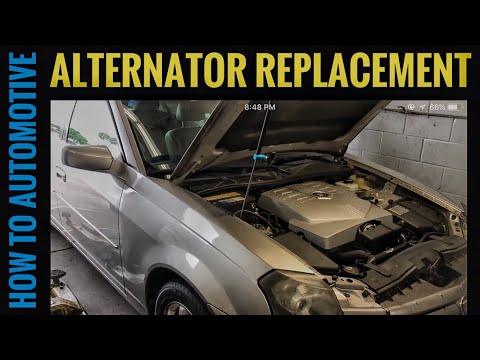 Replace the Alternator on a 2003-2007 Cadillac CTS with 2.8L Engine