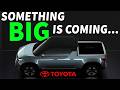 Toyota's Planning something BIG... is the 