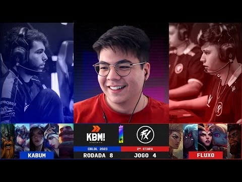 FLUXO x KABUM | CBLOL 2023: 8ª Rodada - 2ª Etapa | Ilha das Lendas